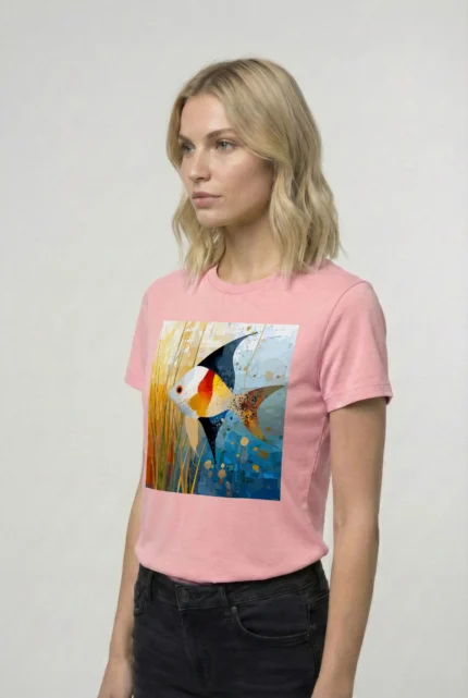 T-shirt ANGELFISH POISSON ANGE (#005) – Image 23