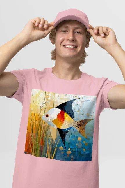 T-shirt ANGELFISH POISSON ANGE (#005) – Image 24