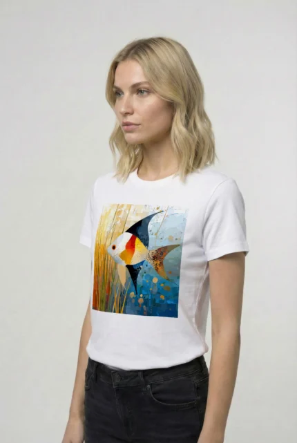 T-shirt ANGELFISH POISSON ANGE (#005) – Image 28