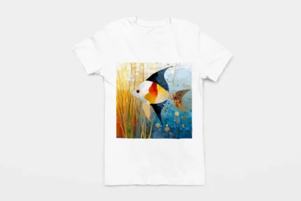 T-shirt ANGELFISH POISSON ANGE (#005) – Image 26
