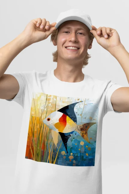 T-shirt ANGELFISH POISSON ANGE (#005) – Image 29