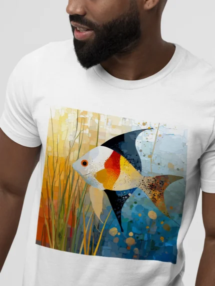 T-shirt ANGELFISH POISSON ANGE (#005) – Image 30