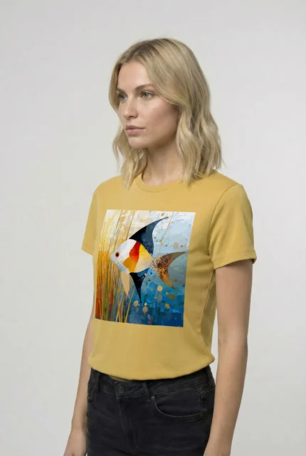 T-shirt ANGELFISH POISSON ANGE (#005) – Image 33