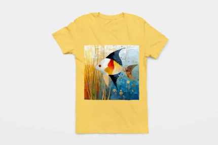 T-shirt ANGELFISH POISSON ANGE (#005) – Image 31