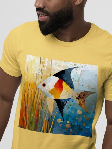 T-shirt ANGELFISH POISSON ANGE (#005) – Image 35