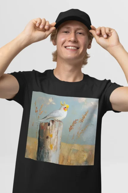 T-shirt COCKATIEL (#005) – Image 4