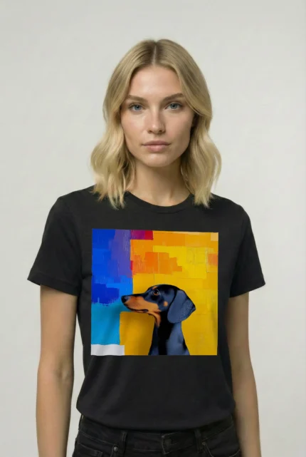 T-shirt DACHSHUND (#005) – Image 2