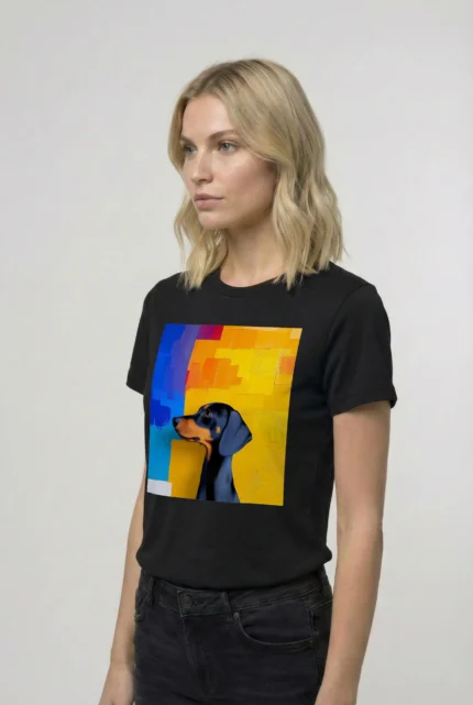 T-shirt DACHSHUND (#005) – Image 3