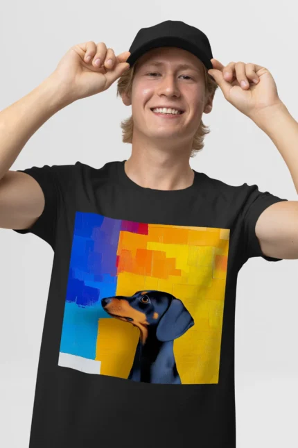 T-shirt DACHSHUND (#005) – Image 4