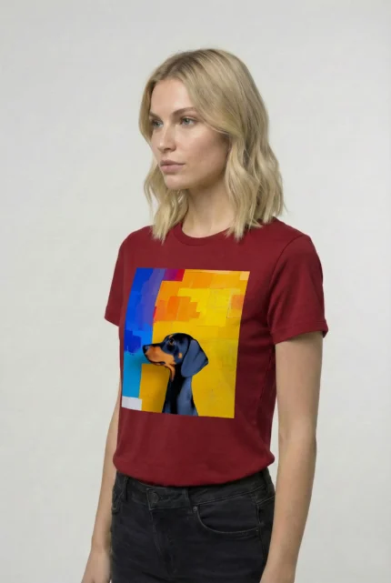 T-shirt DACHSHUND (#005) – Image 8