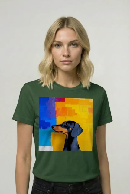 T-shirt DACHSHUND (#005) – Image 12