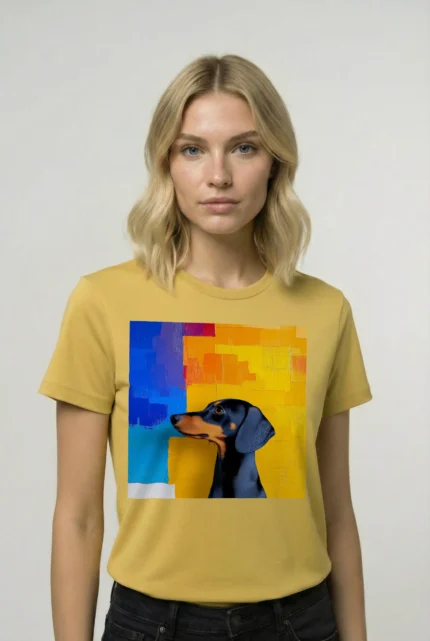 T-shirt DACHSHUND (#005) – Image 32