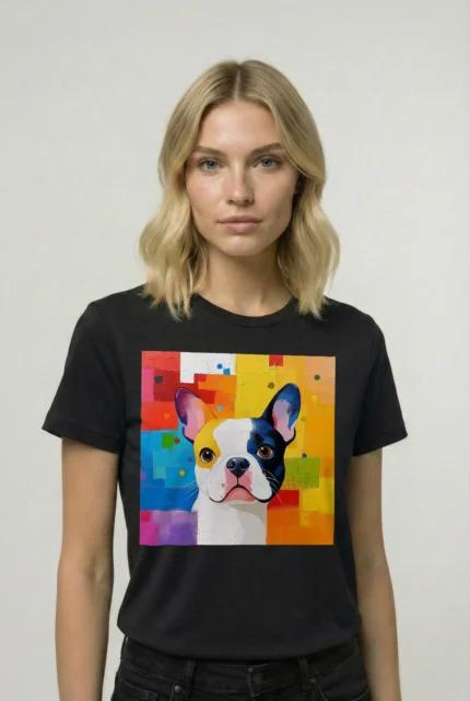 T-shirt FRENCH BULLDOG (#005) – Image 2