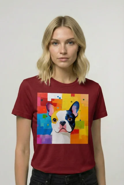 T-shirt FRENCH BULLDOG (#005) – Image 7