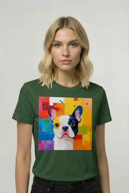T-shirt FRENCH BULLDOG (#005) – Image 12