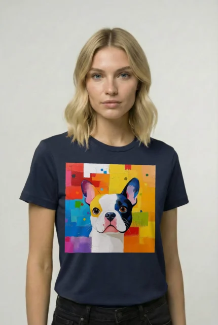 T-shirt FRENCH BULLDOG (#005) – Image 17