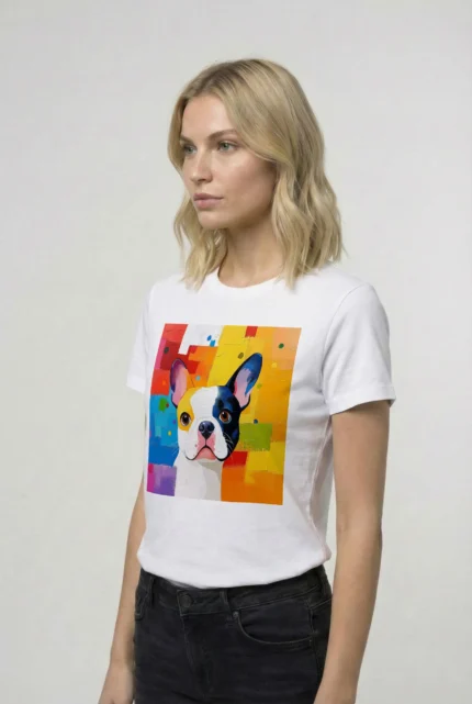 T-shirt FRENCH BULLDOG (#005) – Image 28