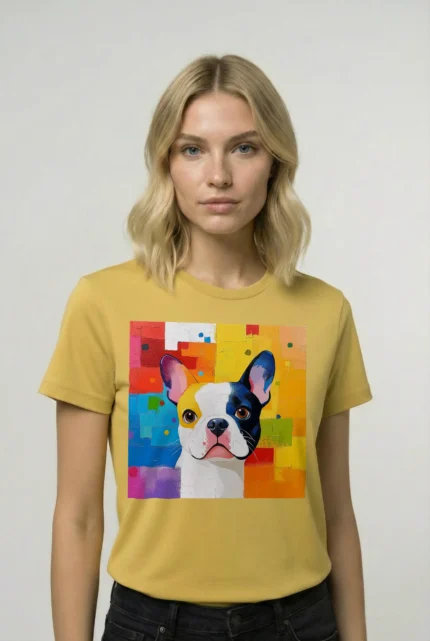 T-shirt FRENCH BULLDOG (#005) – Image 32
