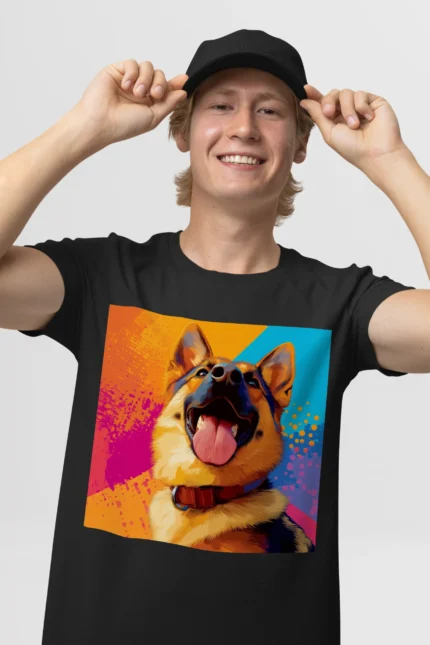 T-shirt GERMAN SHEPHERD (#005) – Image 4
