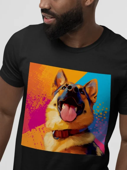 T-shirt GERMAN SHEPHERD (#005) – Image 5