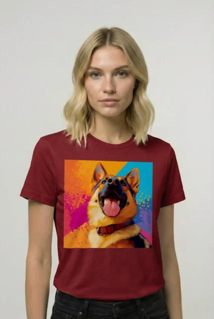 T-shirt GERMAN SHEPHERD (#005) – Image 7