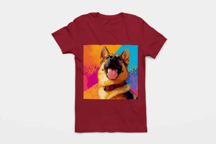 T-shirt GERMAN SHEPHERD (#005) – Image 6