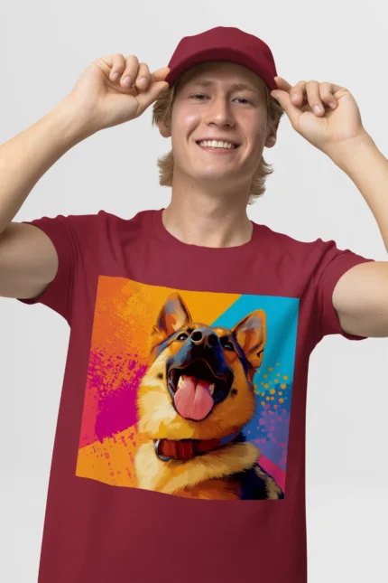 T-shirt GERMAN SHEPHERD (#005) – Image 9