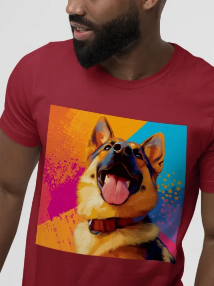 T-shirt GERMAN SHEPHERD (#005) – Image 10