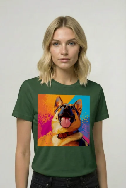 T-shirt GERMAN SHEPHERD (#005) – Image 12