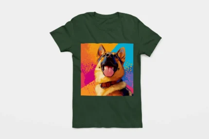 T-shirt GERMAN SHEPHERD (#005) – Image 11