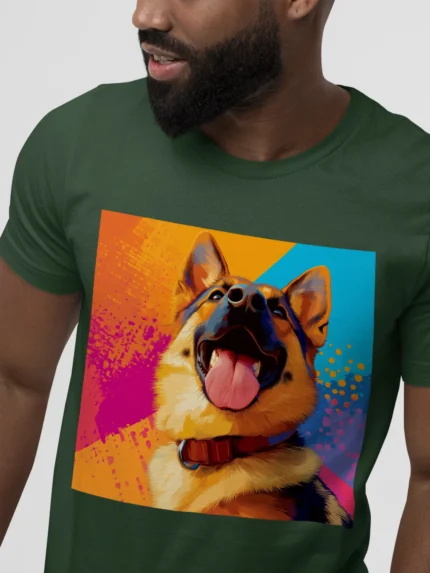 T-shirt GERMAN SHEPHERD (#005) – Image 15