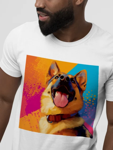 T-shirt GERMAN SHEPHERD (#005) – Image 30