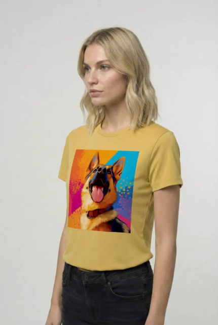 T-shirt GERMAN SHEPHERD (#005) – Image 33