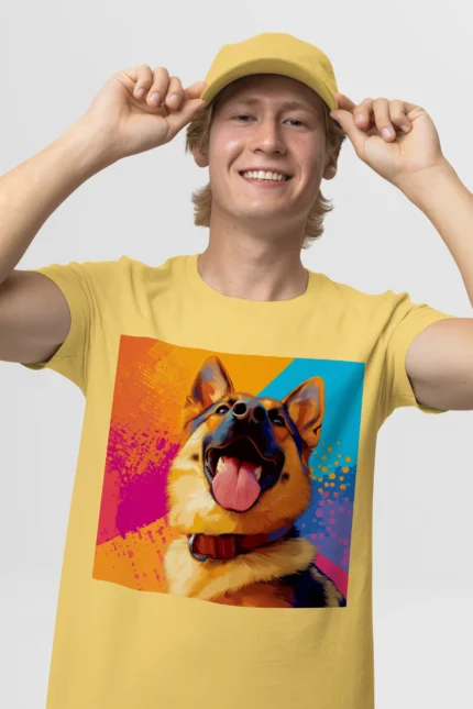 T-shirt GERMAN SHEPHERD (#005) – Image 34