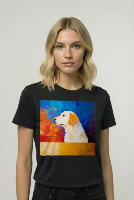 T-shirt GOLDEN RETRIEVER (#005) – Image 2