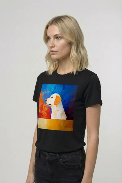 T-shirt GOLDEN RETRIEVER (#005) – Image 3