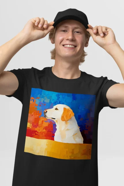 T-shirt GOLDEN RETRIEVER (#005) – Image 4