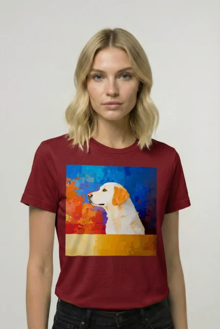 T-shirt GOLDEN RETRIEVER (#005) – Image 7