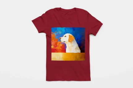 T-shirt GOLDEN RETRIEVER (#005) – Image 6