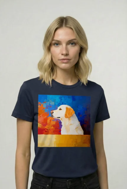 T-shirt GOLDEN RETRIEVER (#005) – Image 17