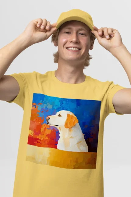 T-shirt GOLDEN RETRIEVER (#005) – Image 34