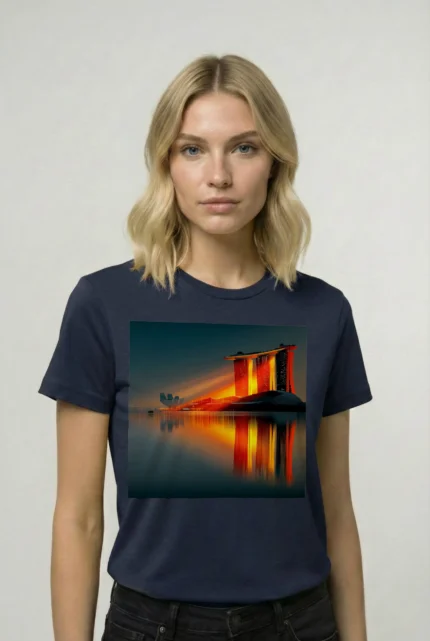 T-shirt SINGAPOUR (#005) – Image 17