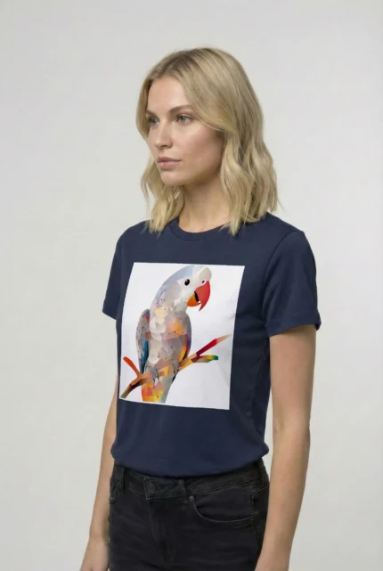 T-shirt AFRICAN GREY PARROT (#006) – Image 18