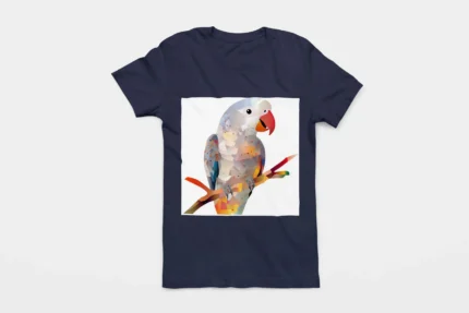 T-shirt AFRICAN GREY PARROT (#006) – Image 16