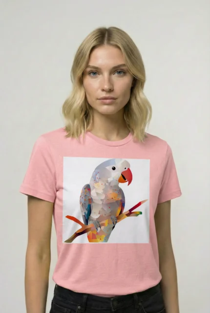 T-shirt AFRICAN GREY PARROT (#006) – Image 22