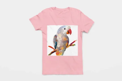 T-shirt AFRICAN GREY PARROT (#006) – Image 21