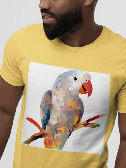 T-shirt AFRICAN GREY PARROT (#006) – Image 35