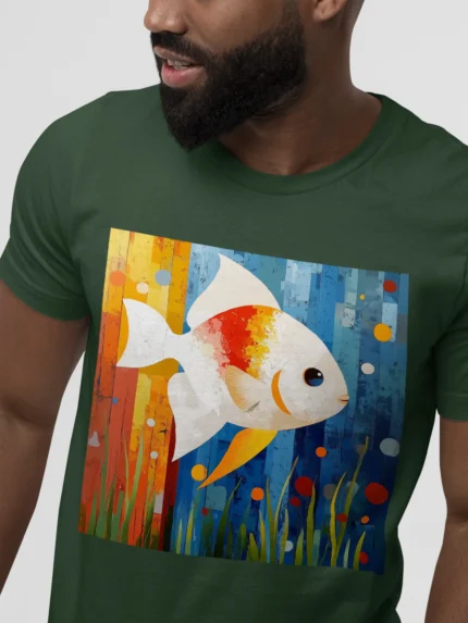 T-shirt ANGELFISH POISSON ANGE (#006) – Image 15