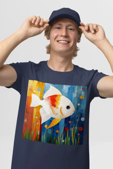 T-shirt ANGELFISH POISSON ANGE (#006) – Image 19