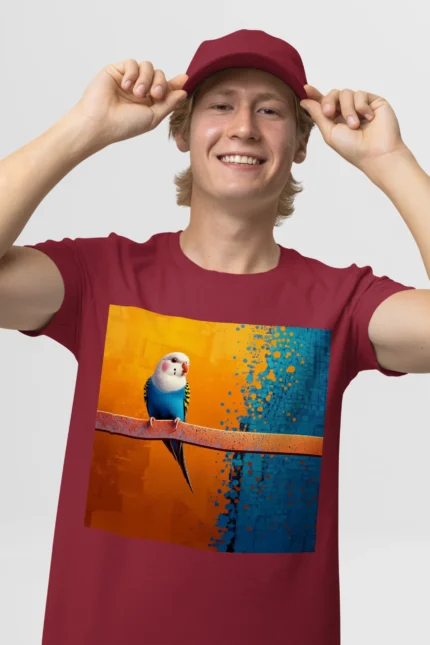 T-shirt BUDGERIGAR (#006) – Image 9
